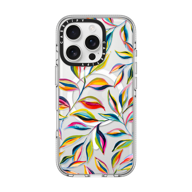 EttaVee x CASETiFY iPhone 16 Pro Case Floral,Nature クリア クリア ケース MagSafe対応 EttaVee Bright Palms Back to School EttaVee x CASETiFY iPhone 16 Pro Case Floral,Nature クリア クリア ケース MagSafe対応 EttaVee Bright Palms Back to School
