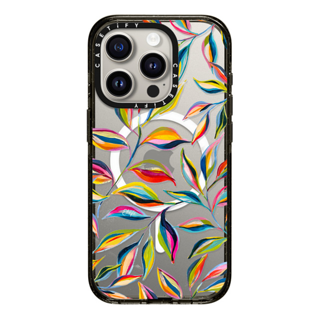 EttaVee x CASETiFY iPhone 15 Pro Case Floral,Nature Black Impact Case MagSafe Compatible EttaVee Bright Palms Back to School EttaVee x CASETiFY iPhone 15 Pro Case Floral,Nature Black Impact Case MagSafe Compatible EttaVee Bright Palms Back to School