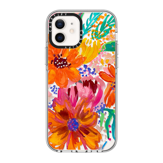 EttaVee x CASETiFY iPhone 12 Case Floral,Fine Art Clear Clear Case MagSafe Compatible EttaVee Watercolor Fleurs Mother's Day EttaVee x CASETiFY iPhone 12 Case Floral,Fine Art Clear Clear Case MagSafe Compatible EttaVee Watercolor Fleurs Mother's Day