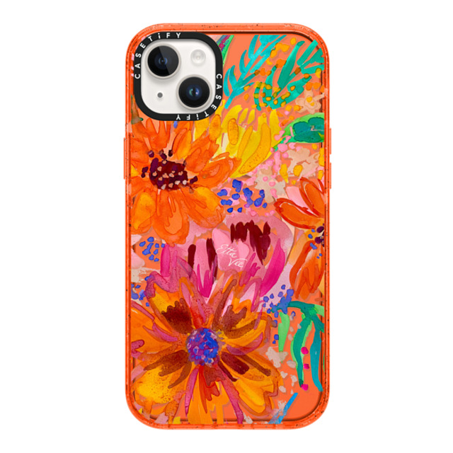 EttaVee x CASETiFY iPhone 14 Plus Case Floral,Fine Art オレンジ Impact Case MagSafe Compatible EttaVee Watercolor Fleurs Mother's Day EttaVee x CASETiFY iPhone 14 Plus Case Floral,Fine Art オレンジ Impact Case MagSafe Compatible EttaVee Watercolor Fleurs Mother's Day