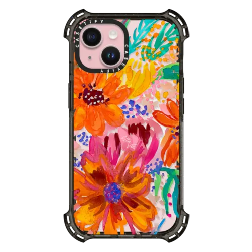 iPhone 15 - EttaVee Watercolor Fleurs