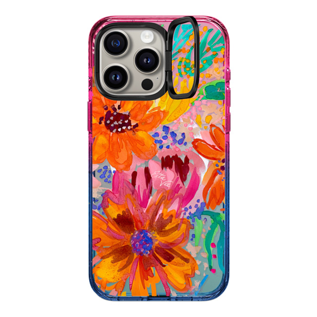 EttaVee x CASETiFY iPhone 15 Pro Max Case Floral,Fine Art Cotton Candy インパクトリングスタンドケース MagSafe対応 EttaVee Watercolor Fleurs Back to School EttaVee x CASETiFY iPhone 15 Pro Max Case Floral,Fine Art Cotton Candy インパクトリングスタンドケース MagSafe対応 EttaVee Watercolor Fleurs Back to School
