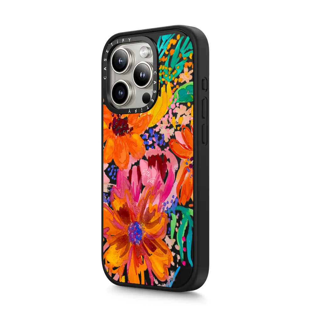 Impact iPhone 15 Pro Max Case - EttaVee Watercolor Fleurs