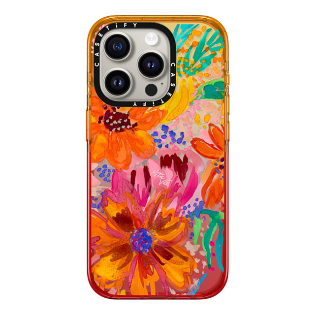 EttaVee x CASETiFY iPhone 15 Pro Case Floral,Fine Art Peach Haze Impact Case EttaVee Watercolor Fleurs Mother's Day EttaVee x CASETiFY iPhone 15 Pro Case Floral,Fine Art Peach Haze Impact Case EttaVee Watercolor Fleurs Mother's Day