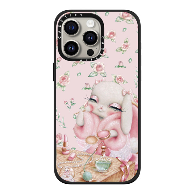 Trash Kitty Art x CASETiFY iPhone 15 Pro Max Case Matte Black Impact Case MagSafe Compatible Ballerina's Boudoir Trash Kitty Art x CASETiFY iPhone 15 Pro Max Case Matte Black Impact Case MagSafe Compatible Ballerina's Boudoir