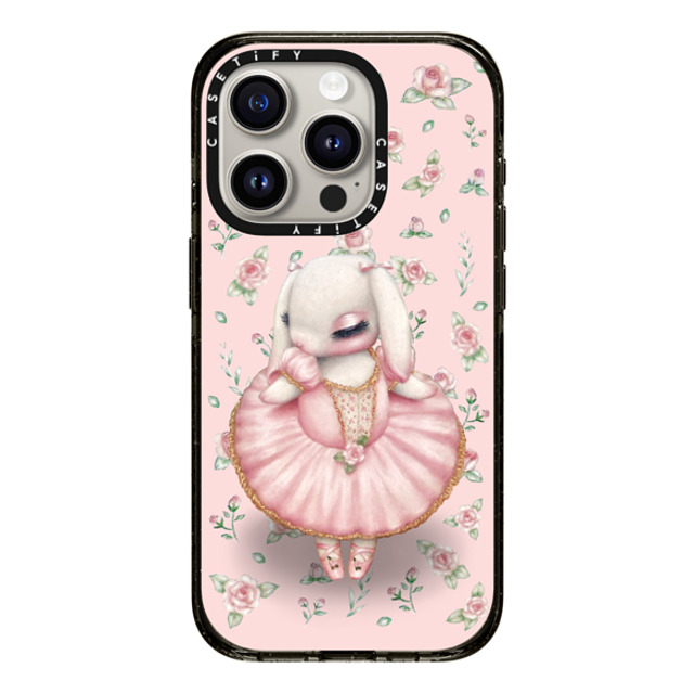 Trash Kitty Art x CASETiFY iPhone 15 Pro Case Black Impact Case Pirouette Trash Kitty Art x CASETiFY iPhone 15 Pro Case Black Impact Case Pirouette