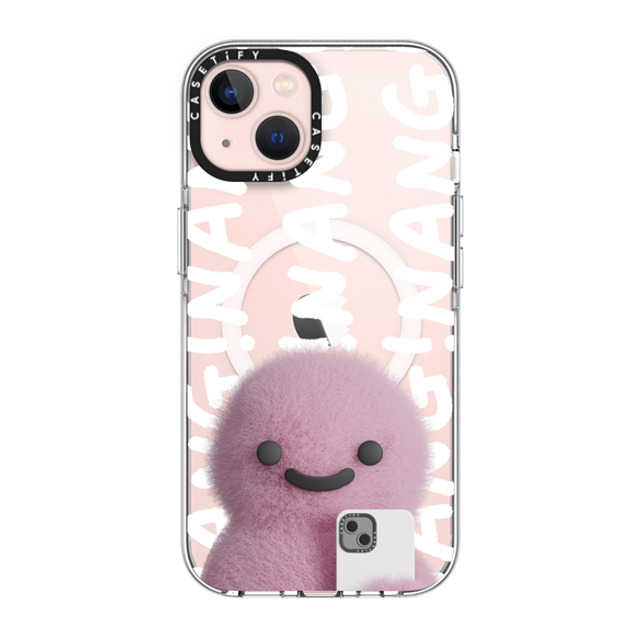 PETTYDUST x CASETiFY iPhone 13 ケース クリア クリア ケース MagSafe対応 Nang Dinosaurs and Phones