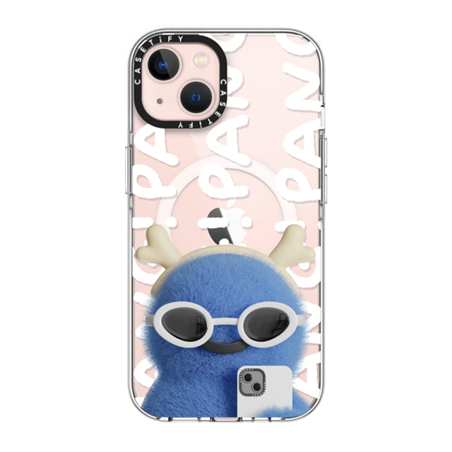 PETTYDUST x CASETiFY iPhone 13 ケース クリア クリア ケース MagSafe対応 PANG 2024 NEW YEAR!