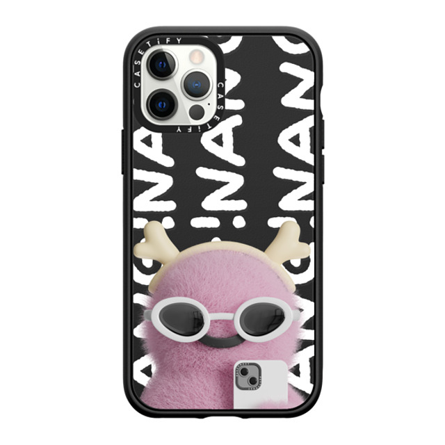 PETTYDUST x CASETiFY iPhone 12 Pro ケース Dinosaur,Cartoon マットブラック インパクトケース MagSafe対応 Dragon Nang Father's Day PETTYDUST x CASETiFY iPhone 12 Pro ケース Dinosaur,Cartoon マットブラック インパクトケース MagSafe対応 Dragon Nang Father's Day