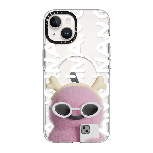 PETTYDUST x CASETiFY iPhone 14 ケース クリア クリア ケース MagSafe対応 NANG 2024 NEW YEAR!