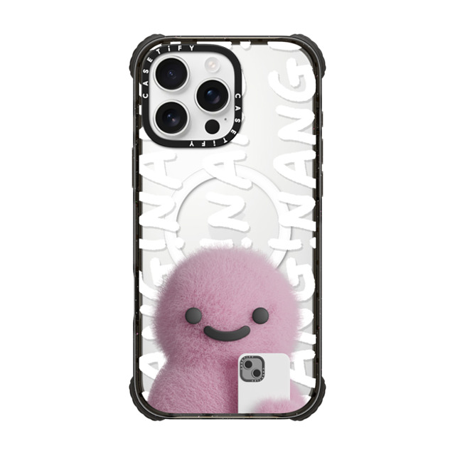 PETTYDUST x CASETiFY iPhone 16 Pro Max ケース Cartoon ブラック ウルトラ インパクトケース MagSafe 対応 Nang Dinosaurs and Phones Father's Day PETTYDUST x CASETiFY iPhone 16 Pro Max ケース Cartoon ブラック ウルトラ インパクトケース MagSafe 対応 Nang Dinosaurs and Phones Father's Day
