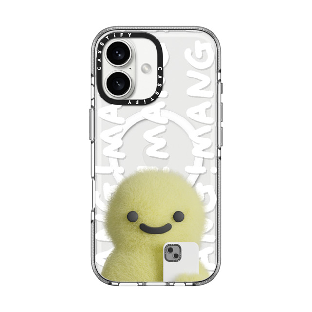 PETTYDUST x CASETiFY iPhone 16 ケース クリア クリア ケース MagSafe対応 Mang Dinosaurs and Phones