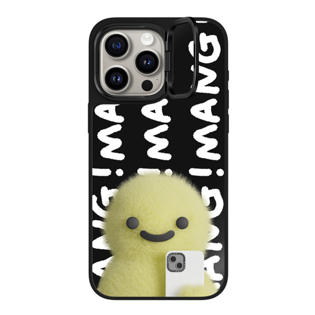 PETTYDUST x CASETiFY iPhone 15 Pro Max Case Black on Black ミラー リングスタンドケース MagSafe対応 Mang Dinosaurs and Phones PETTYDUST x CASETiFY iPhone 15 Pro Max Case Black on Black ミラー リングスタンドケース MagSafe対応 Mang Dinosaurs and Phones
