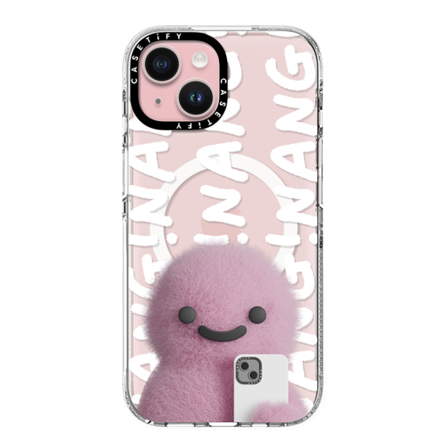 PETTYDUST x CASETiFY iPhone 15 ケース クリア クリア ケース MagSafe対応 Nang Dinosaurs and Phones