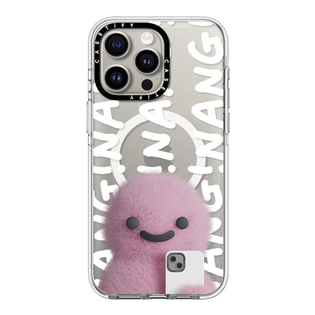 PETTYDUST x CASETiFY iPhone 15 Pro Max ケース クリア クリア ケース MagSafe対応 Nang Dinosaurs and Phones