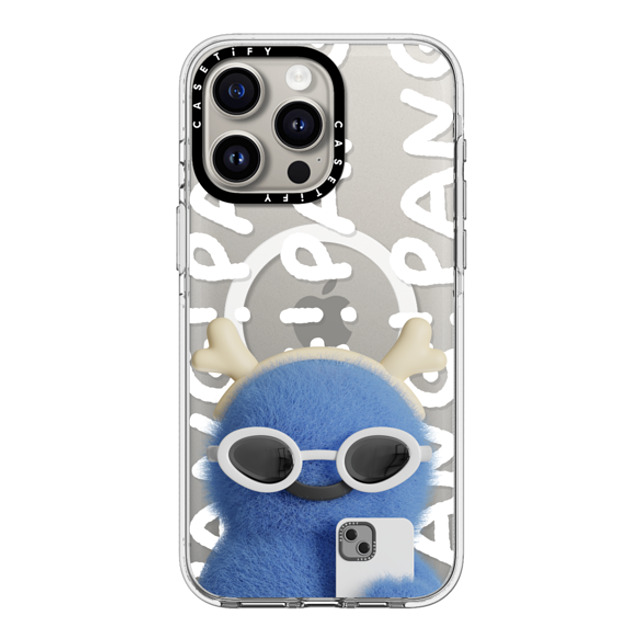 PETTYDUST x CASETiFY iPhone 15 Pro Max ケース クリア クリア ケース MagSafe対応 PANG 2024 NEW YEAR!