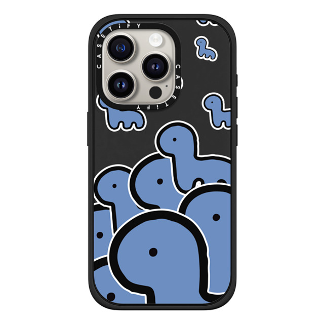 PETTYDUST x CASETiFY iPhone 15 Pro Case Cartoon マットブラック Impact Case MagSafe Compatible in swarms Pang Mother's Day PETTYDUST x CASETiFY iPhone 15 Pro Case Cartoon マットブラック Impact Case MagSafe Compatible in swarms Pang Mother's Day