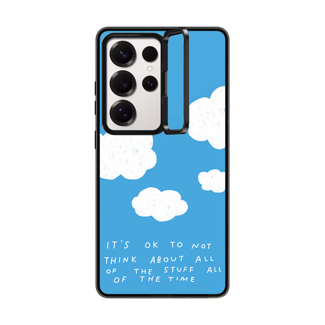 Grace Miceli x CASETiFY Galaxy S25 Ultra Case Cloud,Fine Art Black インパクト リングスタンド ケース It's Ok Back to School Grace Miceli x CASETiFY Galaxy S25 Ultra Case Cloud,Fine Art Black インパクト リングスタンド ケース It's Ok Back to School