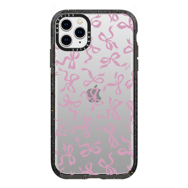 HVN by Harley Viera-Newton x CASETiFY iPhone 11 Pro Max ケース ブラック インパクトケース BOWS