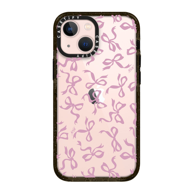 HVN by Harley Viera-Newton x CASETiFY iPhone 13 Mini ケース ブラック インパクトケース BOWS