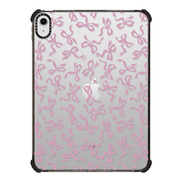 HVN by Harley Viera-Newton x CASETiFY iPad 10.9 (第10世代) ブラック iPad インパクト ケース BOWS