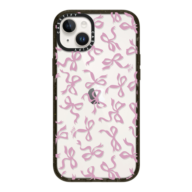 HVN by Harley Viera-Newton x CASETiFY iPhone 14 Plus ケース ブラック インパクトケース BOWS