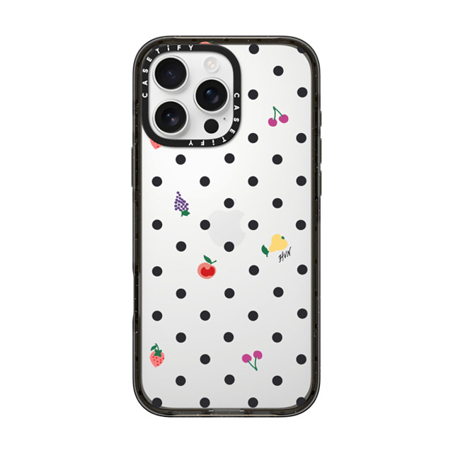 HVN by Harley Viera-Newton x CASETiFY iPhone 16 Pro Max Case Fruit,Food Black Impact Case Fruit Polka Dot Mother's Day HVN by Harley Viera-Newton x CASETiFY iPhone 16 Pro Max Case Fruit,Food Black Impact Case Fruit Polka Dot Mother's Day