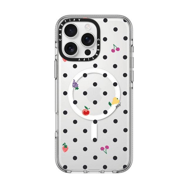 HVN by Harley Viera-Newton x CASETiFY iPhone 16 Pro Max Case Fruit,Food クリア クリア ケース MagSafe対応 Fruit Polka Dot Mother's Day HVN by Harley Viera-Newton x CASETiFY iPhone 16 Pro Max Case Fruit,Food クリア クリア ケース MagSafe対応 Fruit Polka Dot Mother's Day