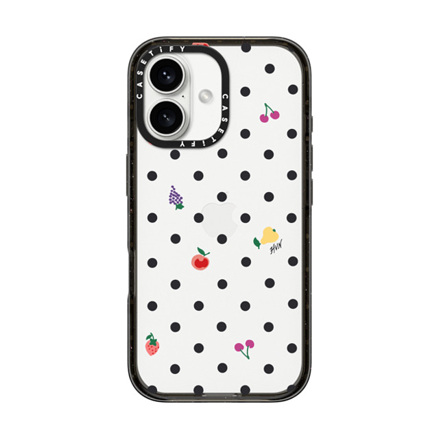 HVN by Harley Viera-Newton x CASETiFY iPhone 16 Case Fruit,Food Black Impact Case Fruit Polka Dot Mother's Day HVN by Harley Viera-Newton x CASETiFY iPhone 16 Case Fruit,Food Black Impact Case Fruit Polka Dot Mother's Day