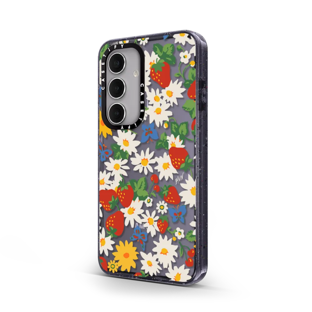 Impact Galaxy S24 Case - Strawberry Daisy