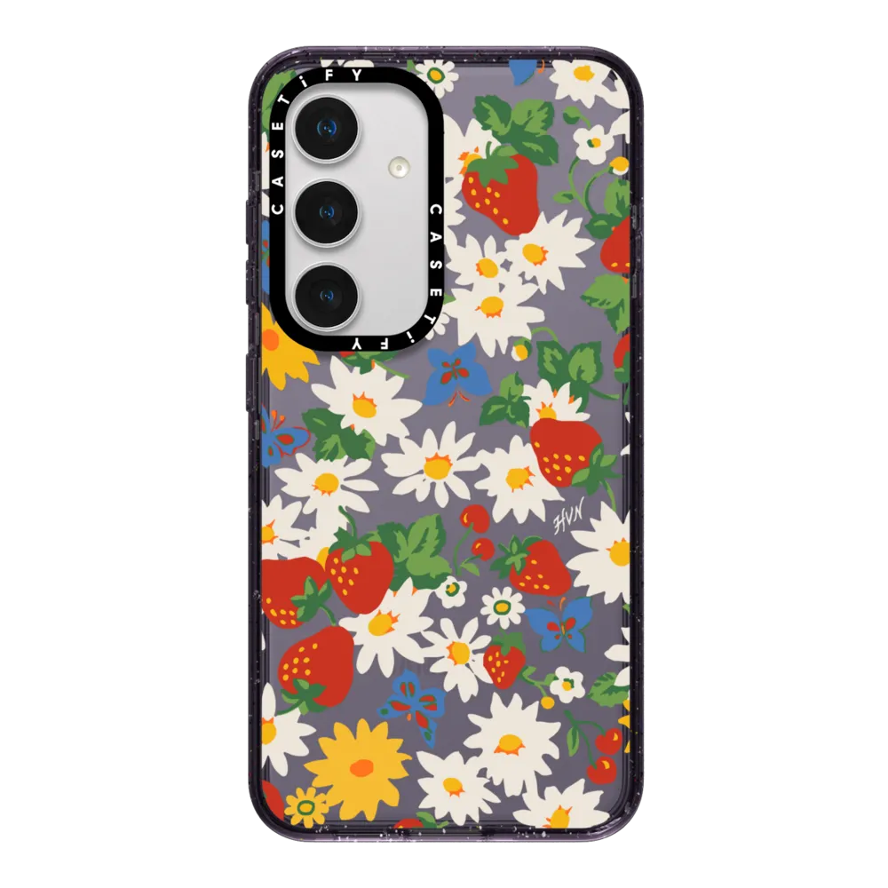 Impact Galaxy S24 Case - Floral Joy by Macarena Chomik