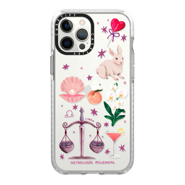 CASETiFY iPhone 12 Pro Max ケース Glossy Frost インパクトケース Libra astrologia millennial Father's Day CASETiFY iPhone 12 Pro Max ケース Glossy Frost インパクトケース Libra astrologia millennial Father's Day