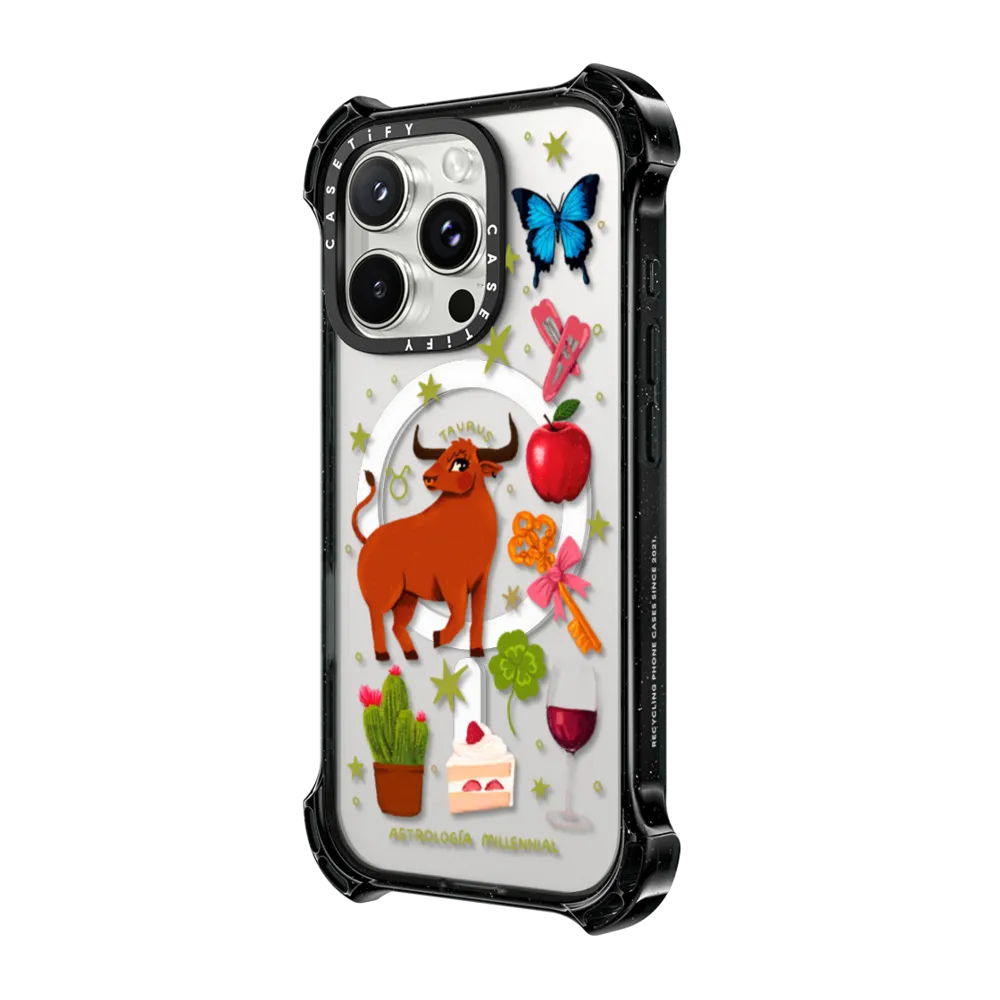 Bounce iPhone 16 Pro Max Case MagSafe Compatible - Taurus