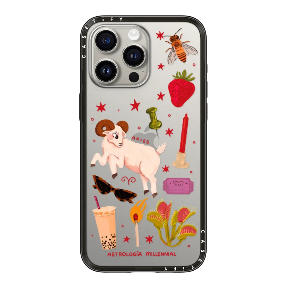 Compact iPhone 15 Pro Max Case - Aries