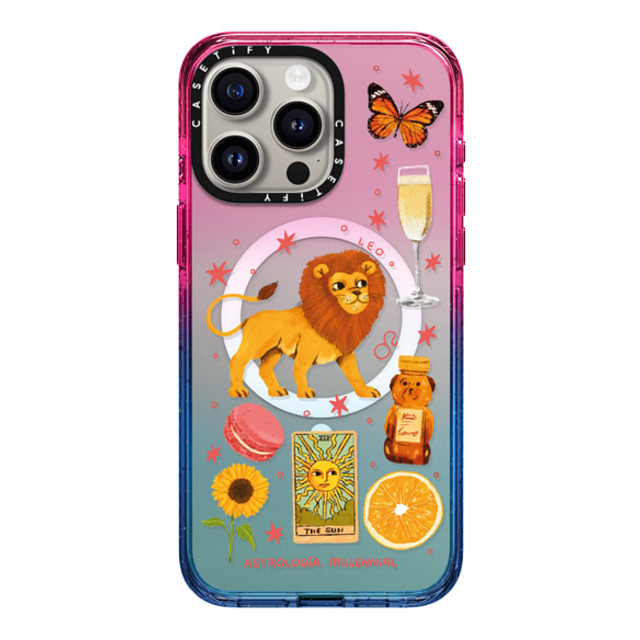 CASETiFY iPhone 15 Pro Max ケース Cotton Candy インパクトケース MagSafe対応 Leo astrologia millennial Back to School CASETiFY iPhone 15 Pro Max ケース Cotton Candy インパクトケース MagSafe対応 Leo astrologia millennial Back to School