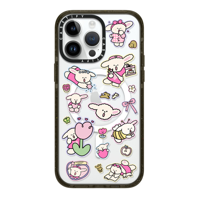 CASETiFY iPhone 14 Pro Max ケース ブラック インパクトケース MagSafe対応 Nikioooo Vacation nikioooo wu