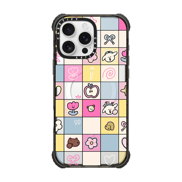 CASETiFY iPhone 16 Pro Max ケース ブラック ウルトラ インパクトケース MagSafe 対応 Nikioooo Puzzle nikioooo wu Father's Day CASETiFY iPhone 16 Pro Max ケース ブラック ウルトラ インパクトケース MagSafe 対応 Nikioooo Puzzle nikioooo wu Father's Day