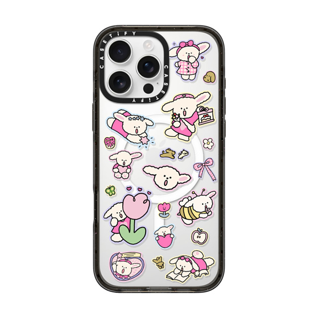 CASETiFY iPhone 16 Pro Max ケース ブラック インパクトケース MagSafe対応 Nikioooo Vacation nikioooo wu