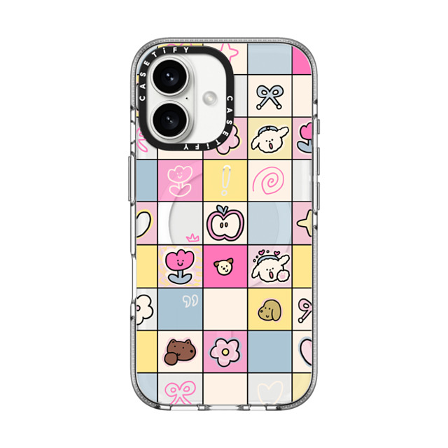 CASETiFY iPhone 16 ケース クリア クリア ケース MagSafe対応 Nikioooo Puzzle nikioooo wu Father's Day CASETiFY iPhone 16 ケース クリア クリア ケース MagSafe対応 Nikioooo Puzzle nikioooo wu Father's Day