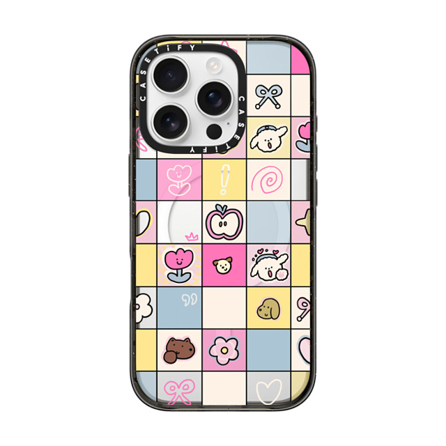 CASETiFY iPhone 16 Pro ケース ブラック インパクトケース MagSafe対応 Nikioooo Puzzle nikioooo wu Father's Day CASETiFY iPhone 16 Pro ケース ブラック インパクトケース MagSafe対応 Nikioooo Puzzle nikioooo wu Father's Day