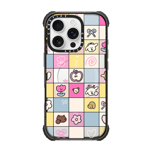 CASETiFY iPhone 16 Pro ケース ブラック ウルトラ インパクトケース MagSafe 対応 Nikioooo Puzzle nikioooo wu Father's Day CASETiFY iPhone 16 Pro ケース ブラック ウルトラ インパクトケース MagSafe 対応 Nikioooo Puzzle nikioooo wu Father's Day