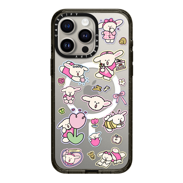 CASETiFY iPhone 15 Pro Max ケース ブラック インパクトケース MagSafe対応 Nikioooo Vacation nikioooo wu