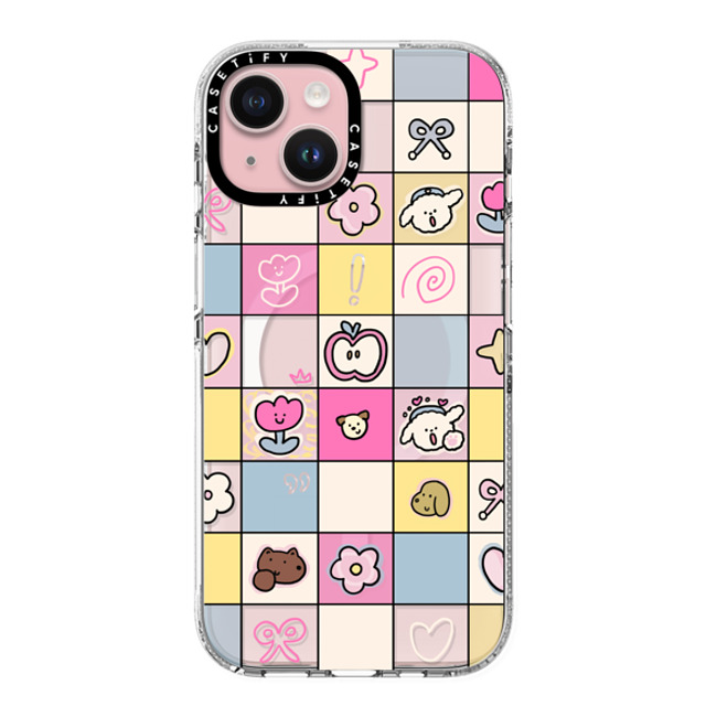CASETiFY iPhone 15 ケース クリア クリア ケース MagSafe対応 Nikioooo Puzzle nikioooo wu Father's Day CASETiFY iPhone 15 ケース クリア クリア ケース MagSafe対応 Nikioooo Puzzle nikioooo wu Father's Day