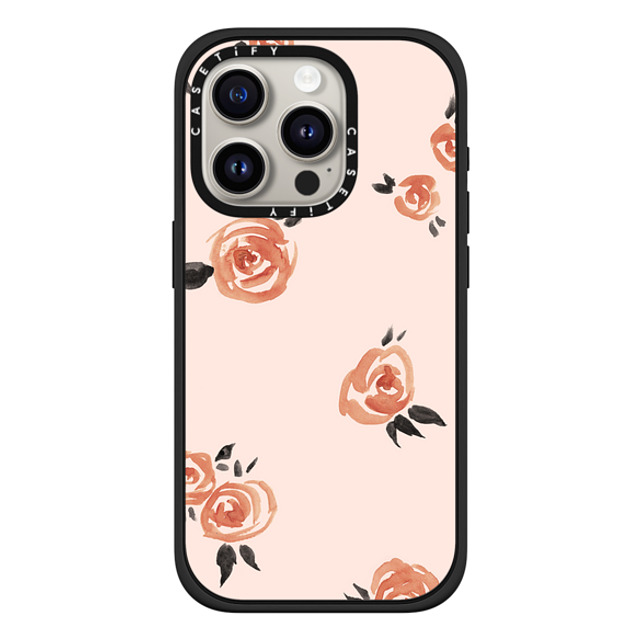 designlovefest x CASETiFY iPhone 15 Pro ケース Floral マットブラック インパクトケース MagSafe対応 Garden Rose Back to School designlovefest x CASETiFY iPhone 15 Pro ケース Floral マットブラック インパクトケース MagSafe対応 Garden Rose Back to School