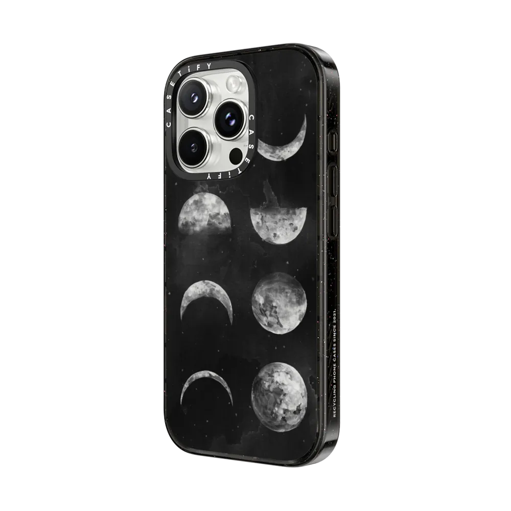 Impact iPhone 16 Pro Max Case MagSafe Compatible - Moon Phases