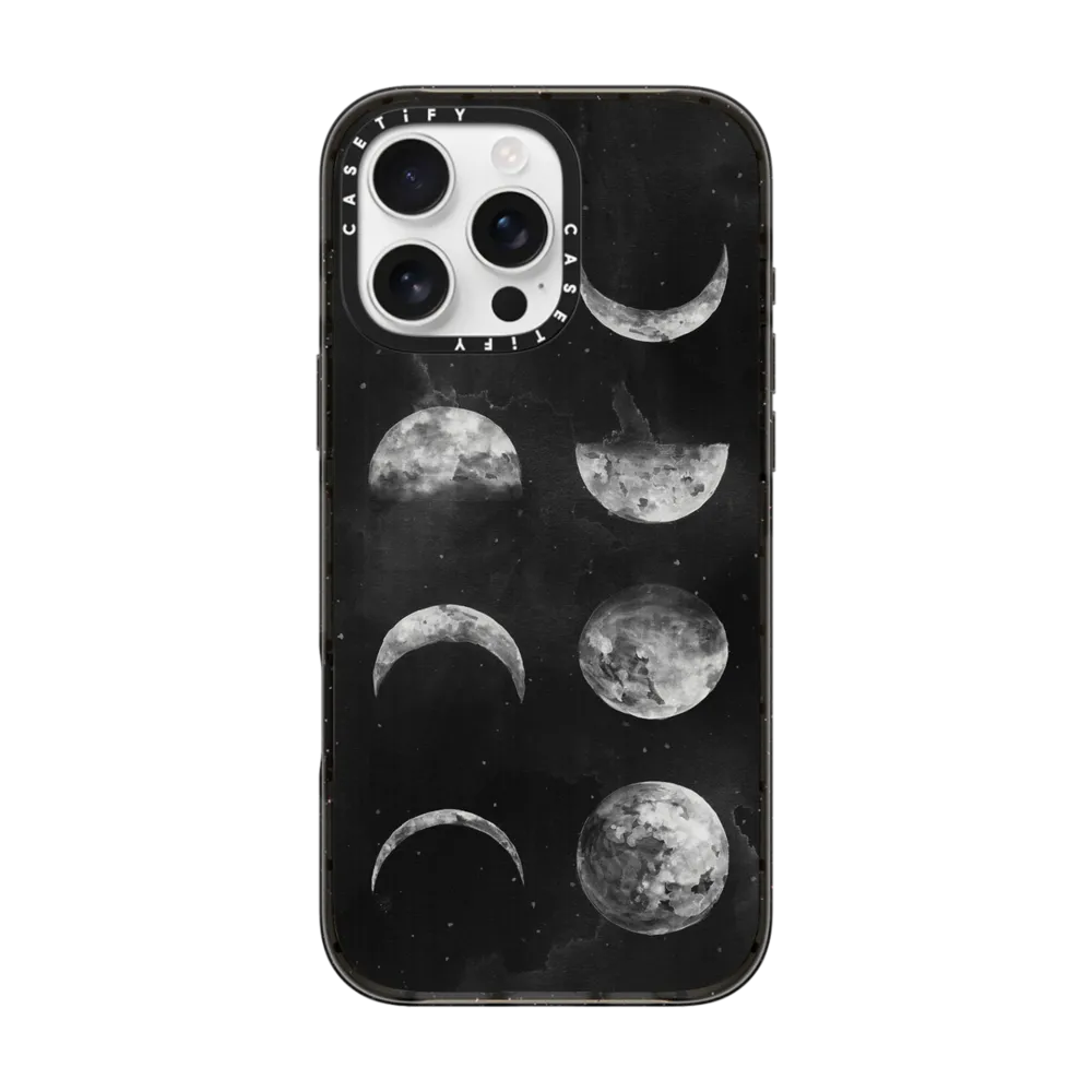 Impact iPhone 16 Pro Max Case MagSafe Compatible - Moon Phases