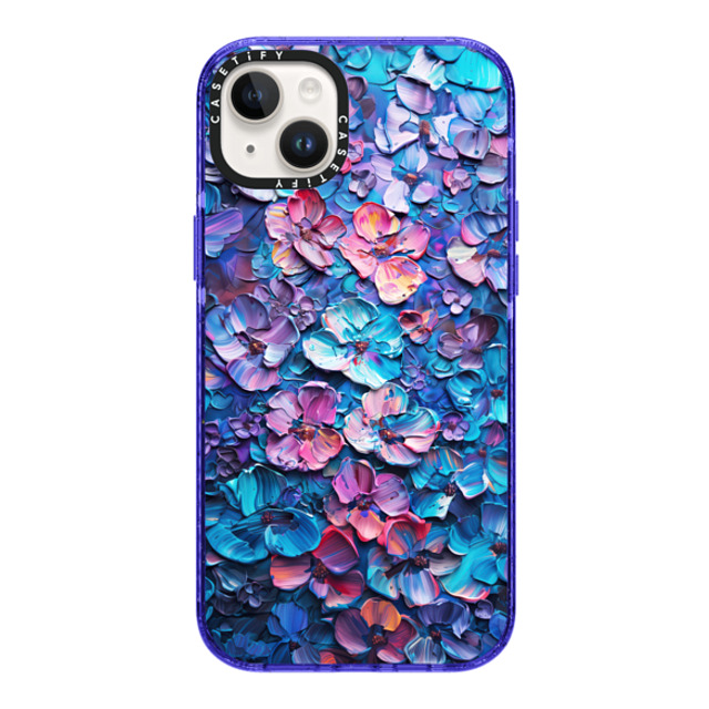 Nature Magick x CASETiFY iPhone 14 Plus Case Peri Purple インパクトケース Honolulu Hydrangea Floral Summer Love Mother's Day Nature Magick x CASETiFY iPhone 14 Plus Case Peri Purple インパクトケース Honolulu Hydrangea Floral Summer Love Mother's Day