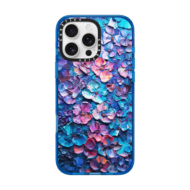 Nature Magick x CASETiFY iPhone 16 Pro Max Case スカイブルー Impact Case MagSafe Compatible Honolulu Hydrangea Floral Summer Love Nature Magick x CASETiFY iPhone 16 Pro Max Case スカイブルー Impact Case MagSafe Compatible Honolulu Hydrangea Floral Summer Love