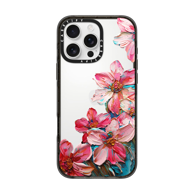Nature Magick x CASETiFY iPhone 16 Pro Max Case Black インパクトケース Lisbon Love Summer Flowers Clear Back to School Nature Magick x CASETiFY iPhone 16 Pro Max Case Black インパクトケース Lisbon Love Summer Flowers Clear Back to School