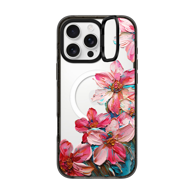Nature Magick x CASETiFY iPhone 16 Pro Max ケース ブラック インパクトリングスタンドケース MagSafe対応 Lisbon Love Summer Flowers Clear Back to School Nature Magick x CASETiFY iPhone 16 Pro Max ケース ブラック インパクトリングスタンドケース MagSafe対応 Lisbon Love Summer Flowers Clear Back to School
